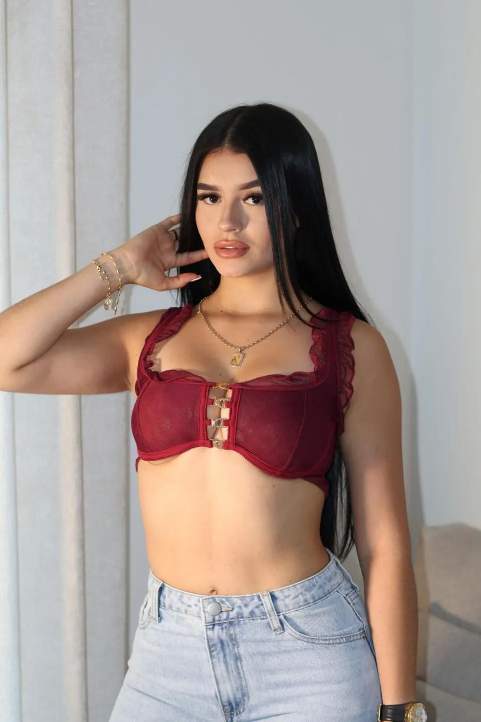 Crop top baby, otra vista