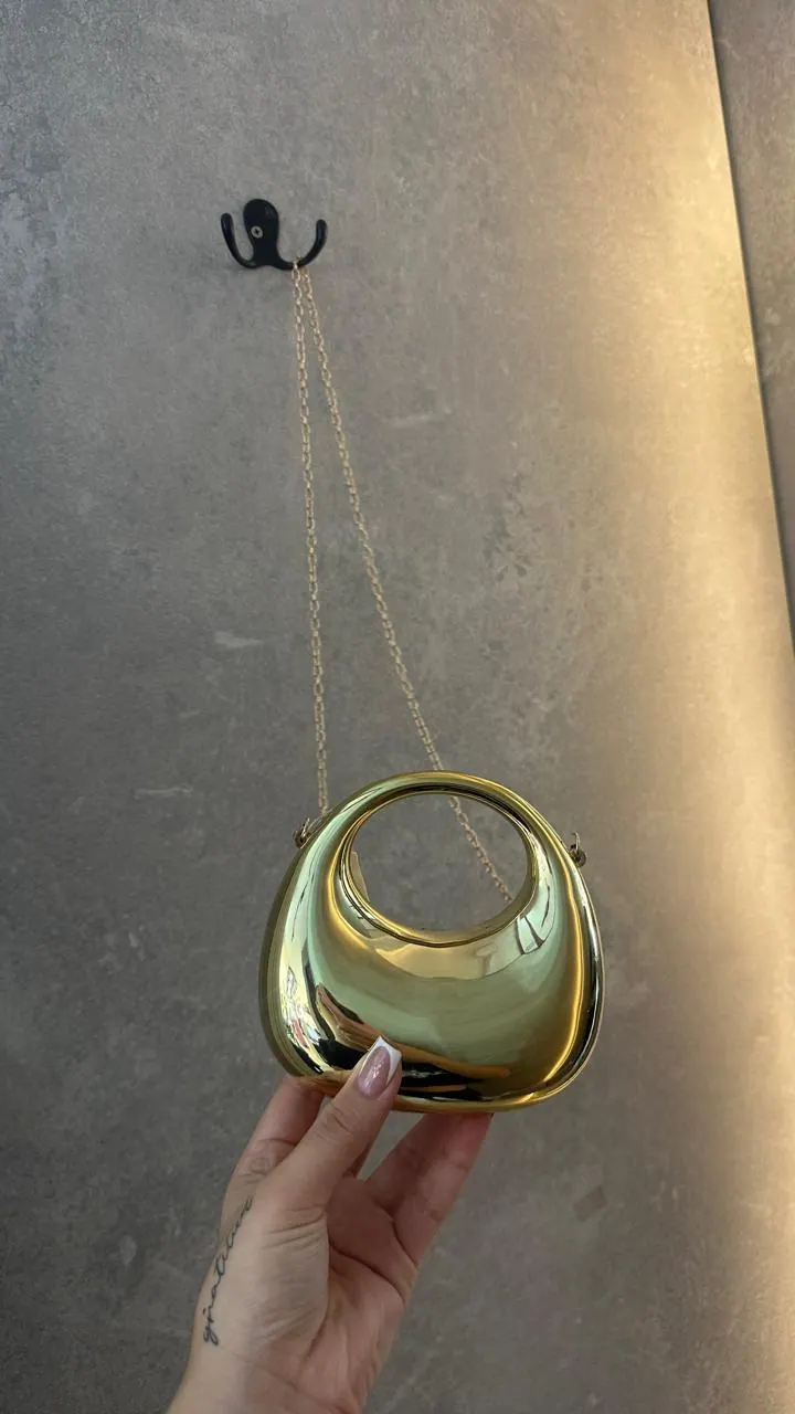 Mini bolso gold