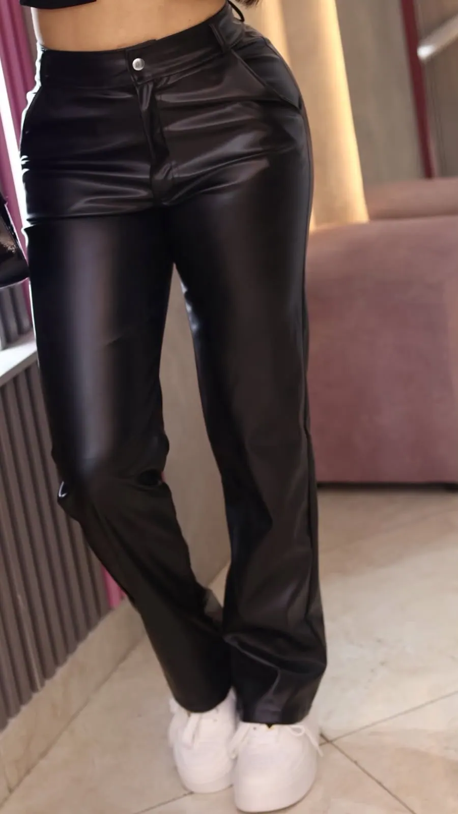 Pantalón cuero